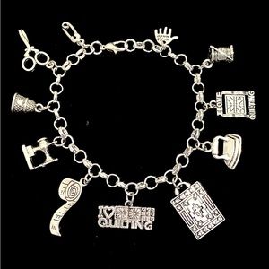 Quilting Charm Bracelet